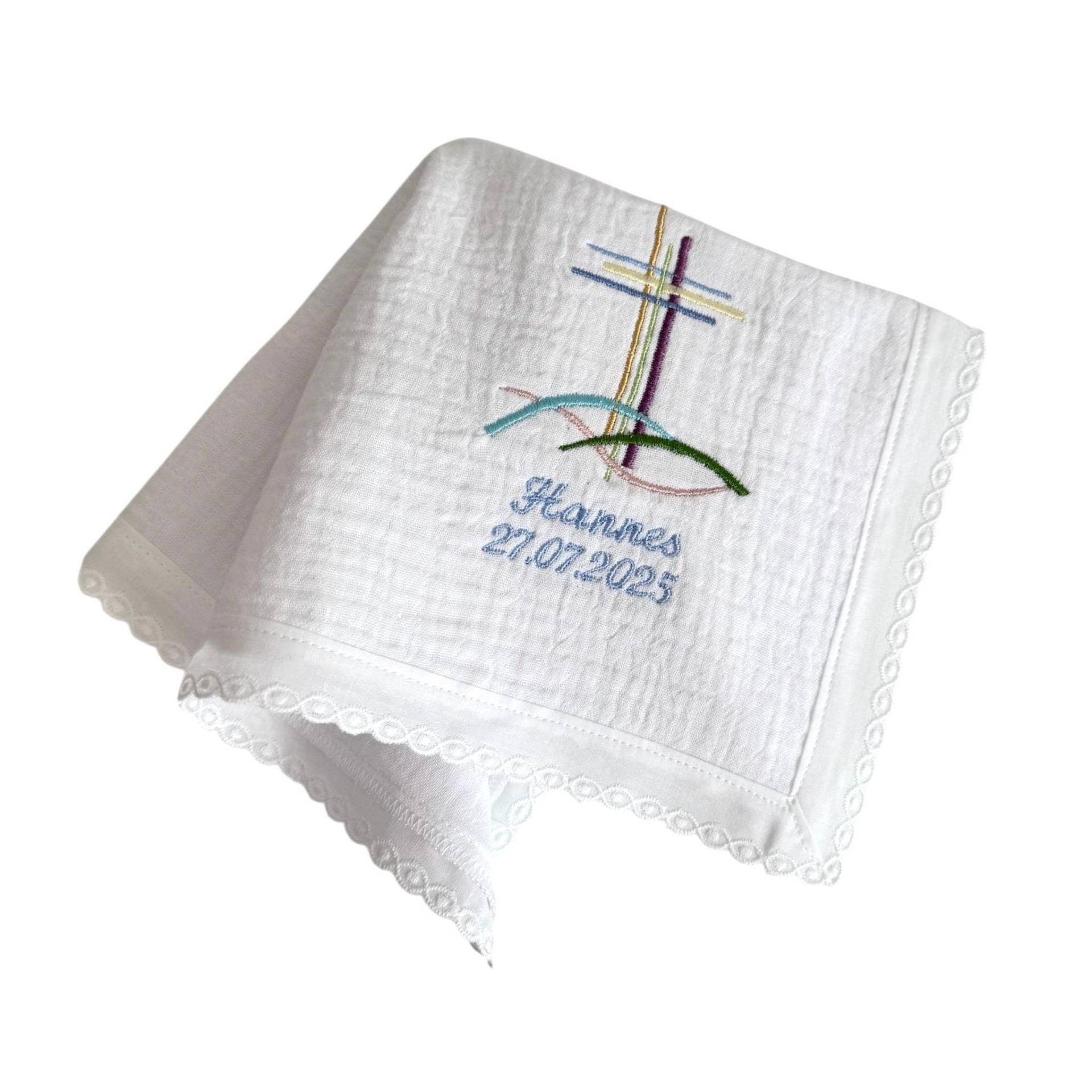 Taufgeschenk Besticktes Musselintuch & Taschentuch Zur Taufe Personalisiert Baby Geschenk Traditionell Weich Taufgeschenk Besticktes Musselintuch & Taschentuch Zur Taufe Personalisiert Baby Geschenk Traditionell Weich von Etsy - Taufkleiddesign