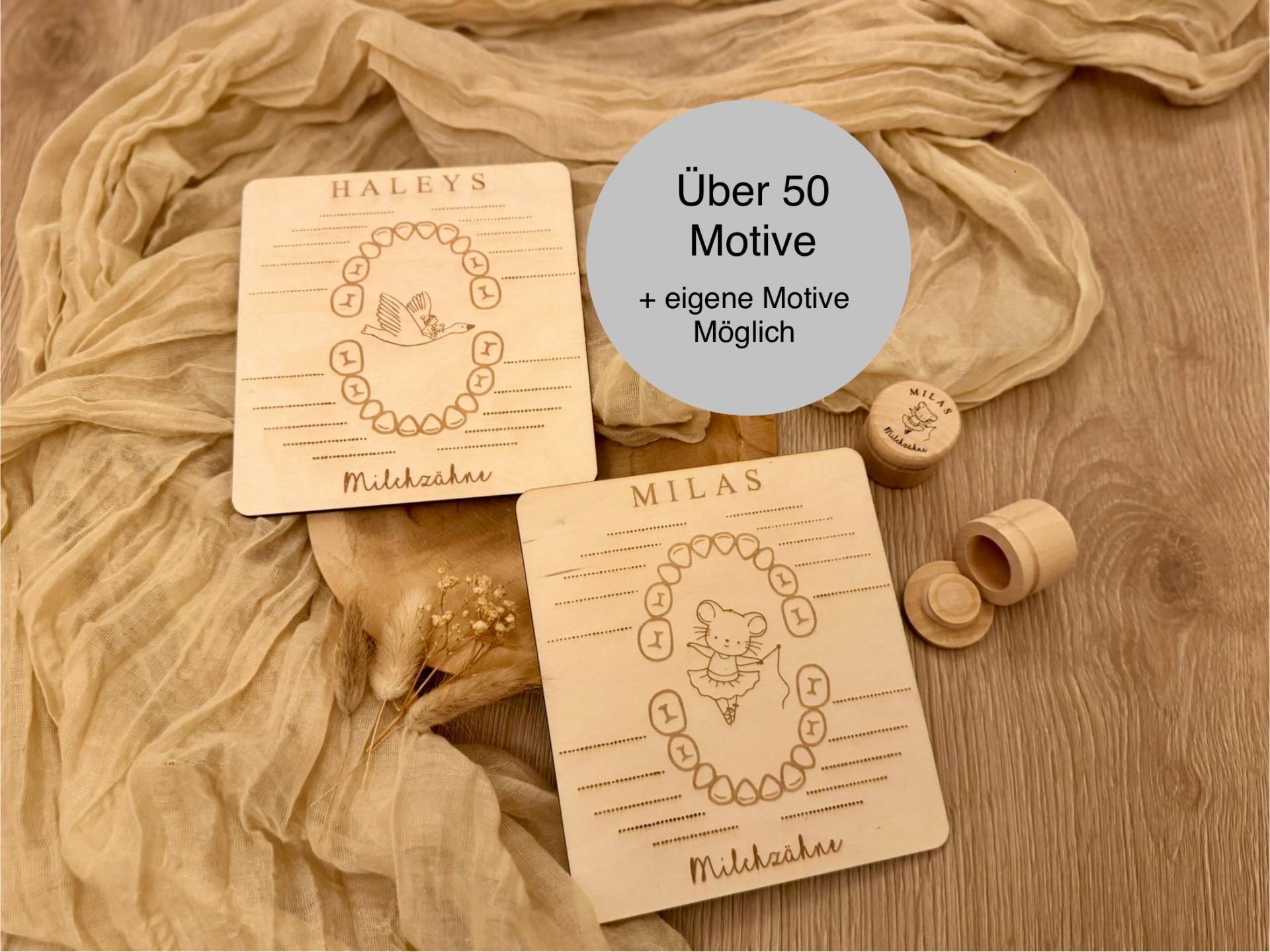 Zahndose Personalisiert - Holzdose Milchzähne Zahnfee Milchzahn Aufbewahrung Holz Mit Name von Etsy - TautropfenMagie