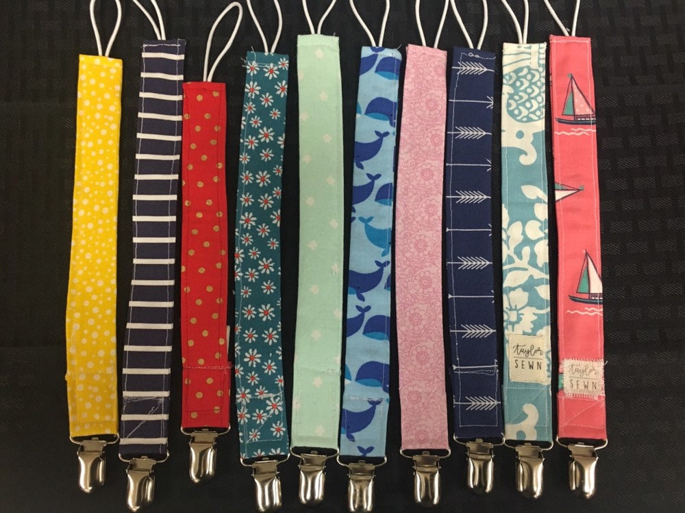 Schnullerclips Schnullerclips von Etsy - TaylorSewn