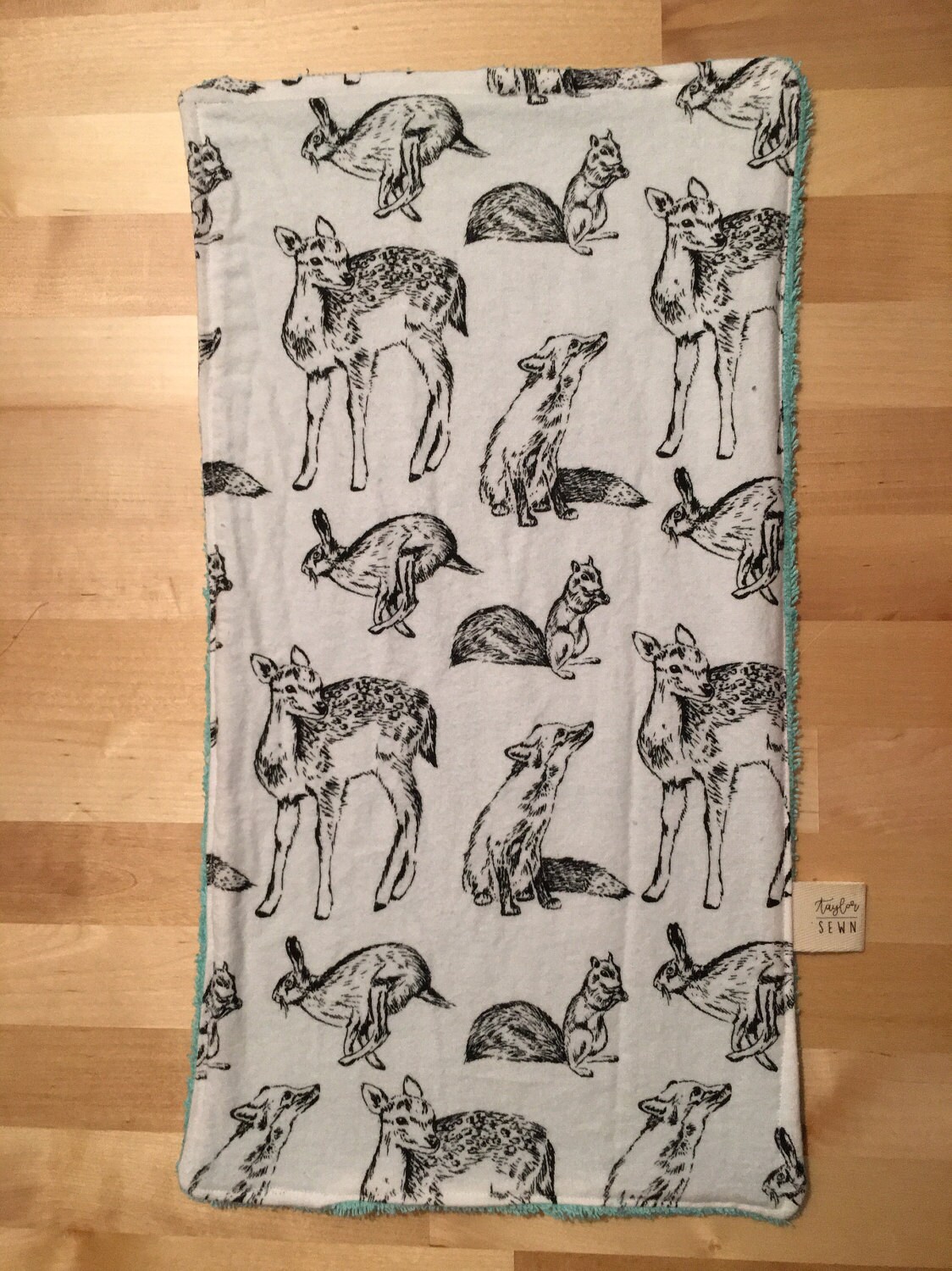 Woodland Baby Spucktuch Woodland Baby Spucktuch von Etsy - TaylorSewn
