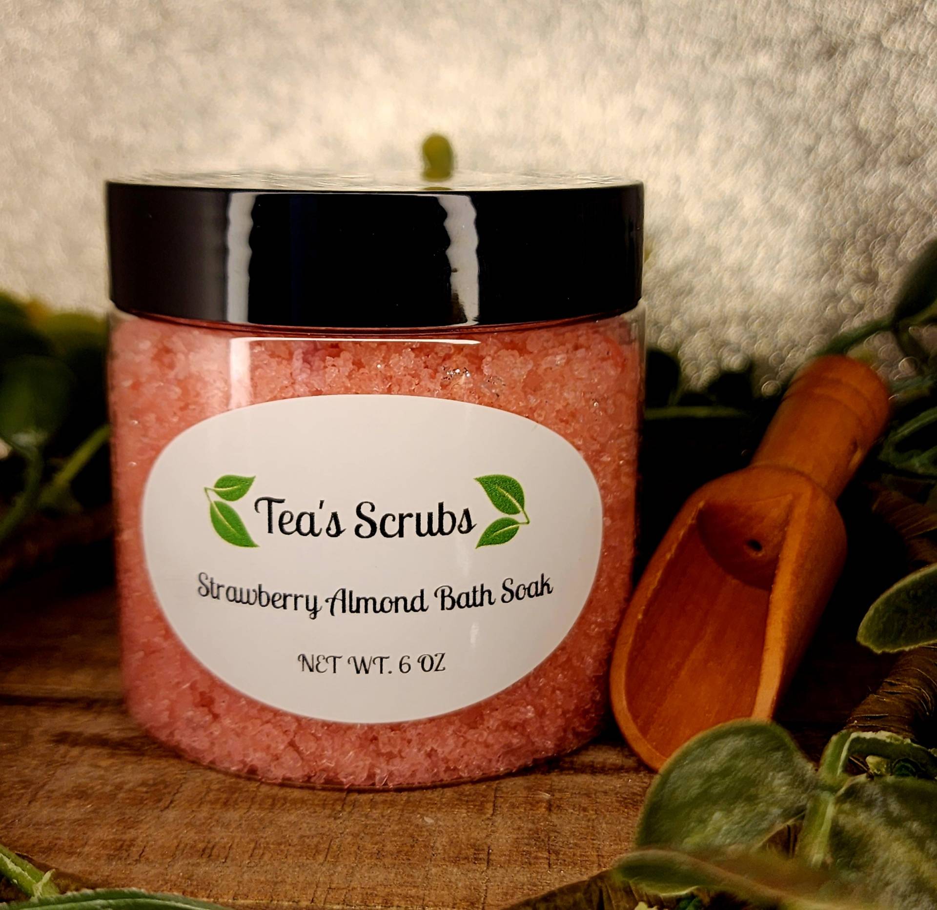 Erdbeer-Mandel-Bad Einweichen Erdbeer-Mandel-Bad Einweichen von Etsy - TeasScrubs