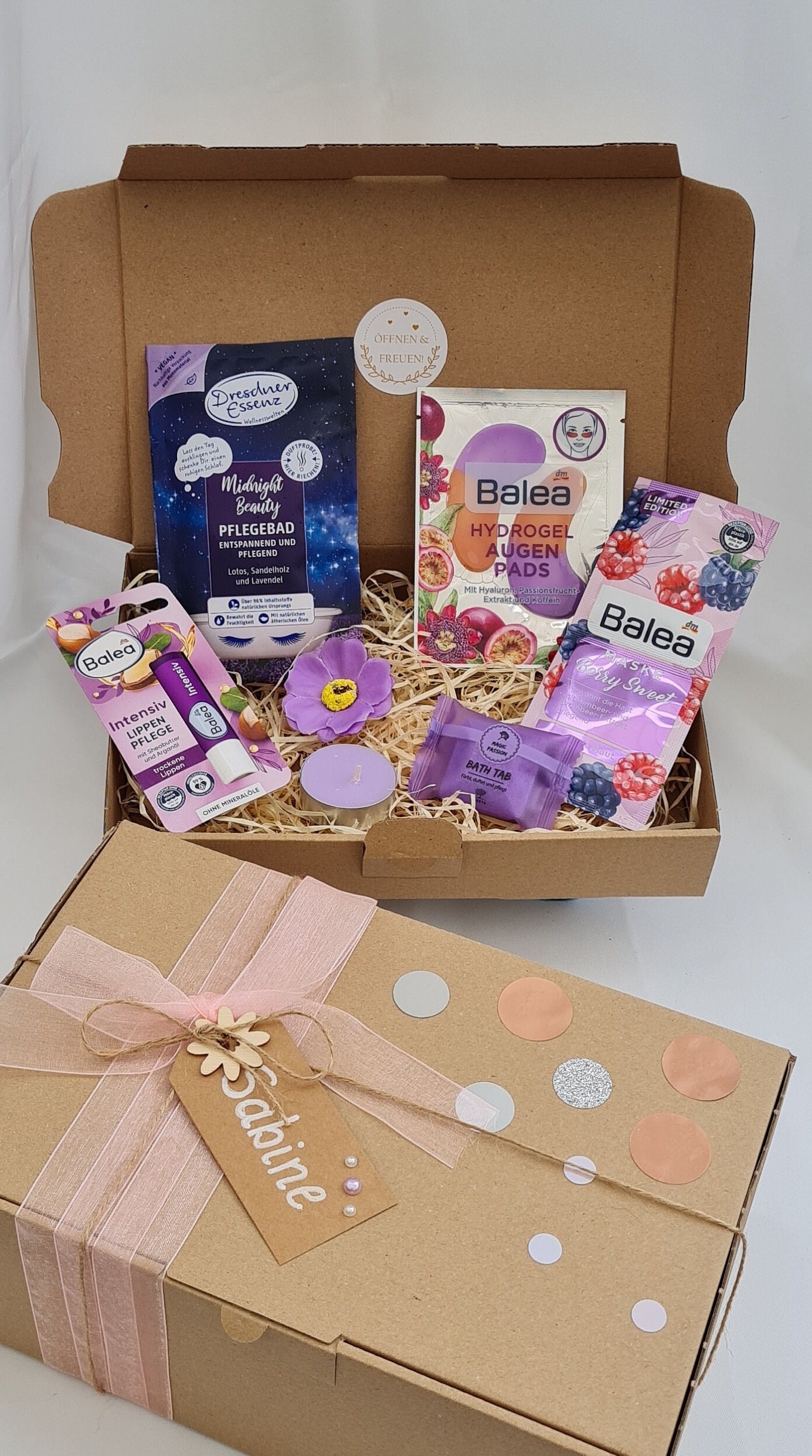 Personalisierte Geschenkbox Für Frauen Wellnessbox Überraschungsbox Beautyset Beste Freundin Geburtstag Hochzeit Weihnachten Geburt /8 Personalisierte Geschenkbox Für Frauen Wellnessbox Überraschungsbox Beautyset Beste Freundin Geburtstag Hochzeit Weihnachten Geburt /8 von Etsy - Tedemma