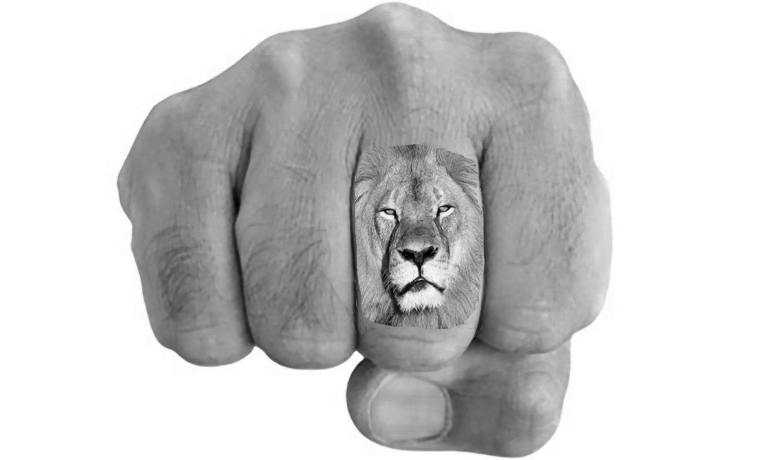 3 Temporäres Tattoo Vom Aussterben Bedrohtes Tier, Cecil Der Löwe, Finger Tattoos Wasserfest 3 Temporäres Tattoo Vom Aussterben Bedrohtes Tier, Cecil Der Löwe, Finger Tattoos Wasserfest von Etsy - Tempitat