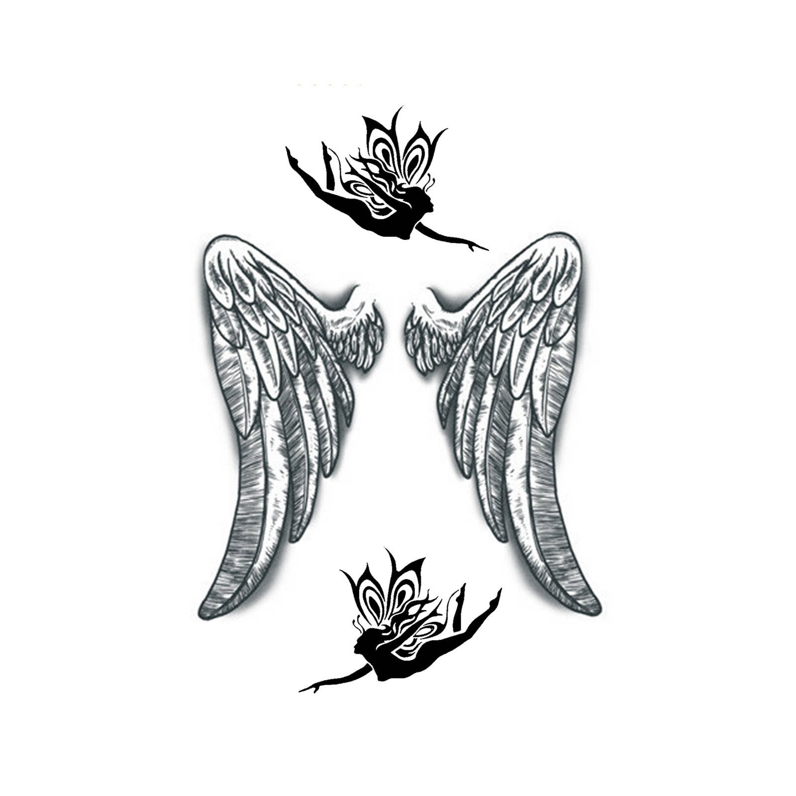Angel Wings Temporäre Gefälschte Tattoo Fett Körper Kunst Transfer Waterpoof Fancy Kleid Angel Wings Temporäre Gefälschte Tattoo Fett Körper Kunst Transfer Waterpoof Fancy Kleid von Etsy - Tempitat