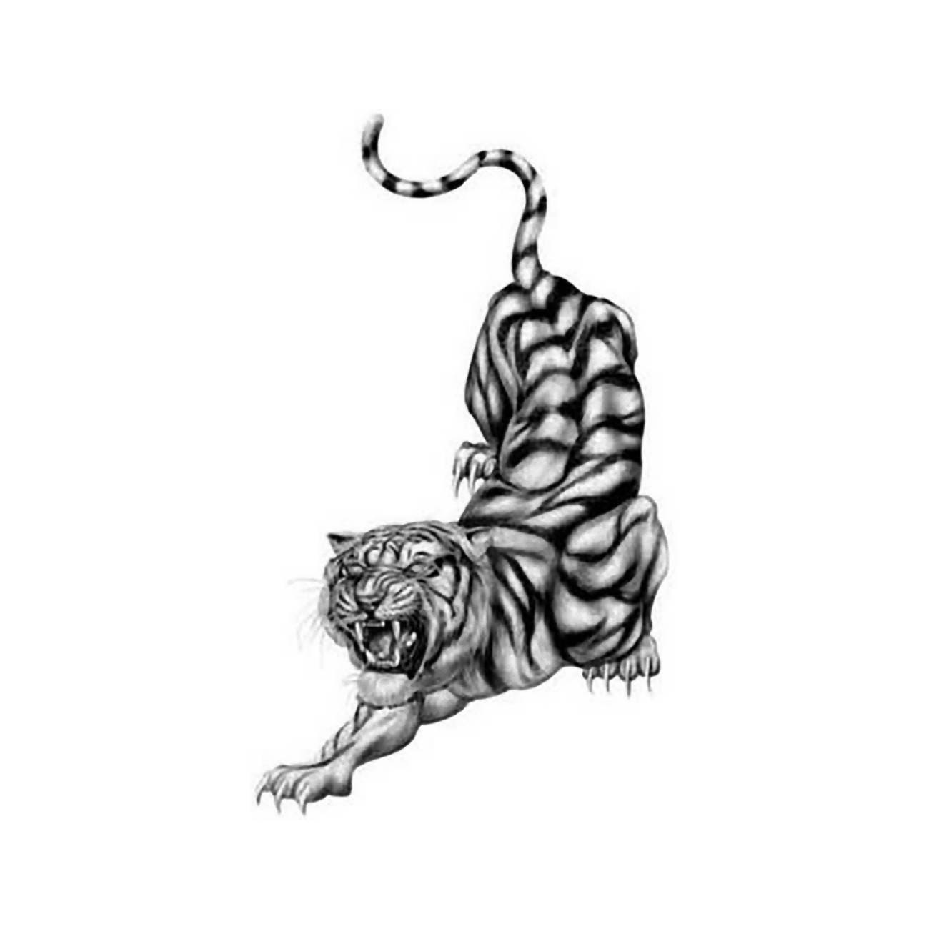 Tiger Temporäres Fake Tattoo Body Art Transfer Waterpoof Kostüm Tiger Temporäres Fake Tattoo Body Art Transfer Waterpoof Kostüm von Etsy - Tempitat