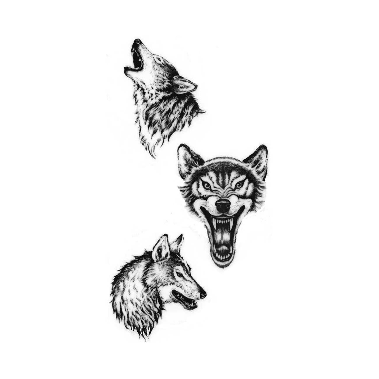 Wolf Temporäre Gefälschte Tattoo Fett Körper Kunst Transfer Waterpoof Fancy Kleid Wolf Temporäre Gefälschte Tattoo Fett Körper Kunst Transfer Waterpoof Fancy Kleid von Etsy - Tempitat