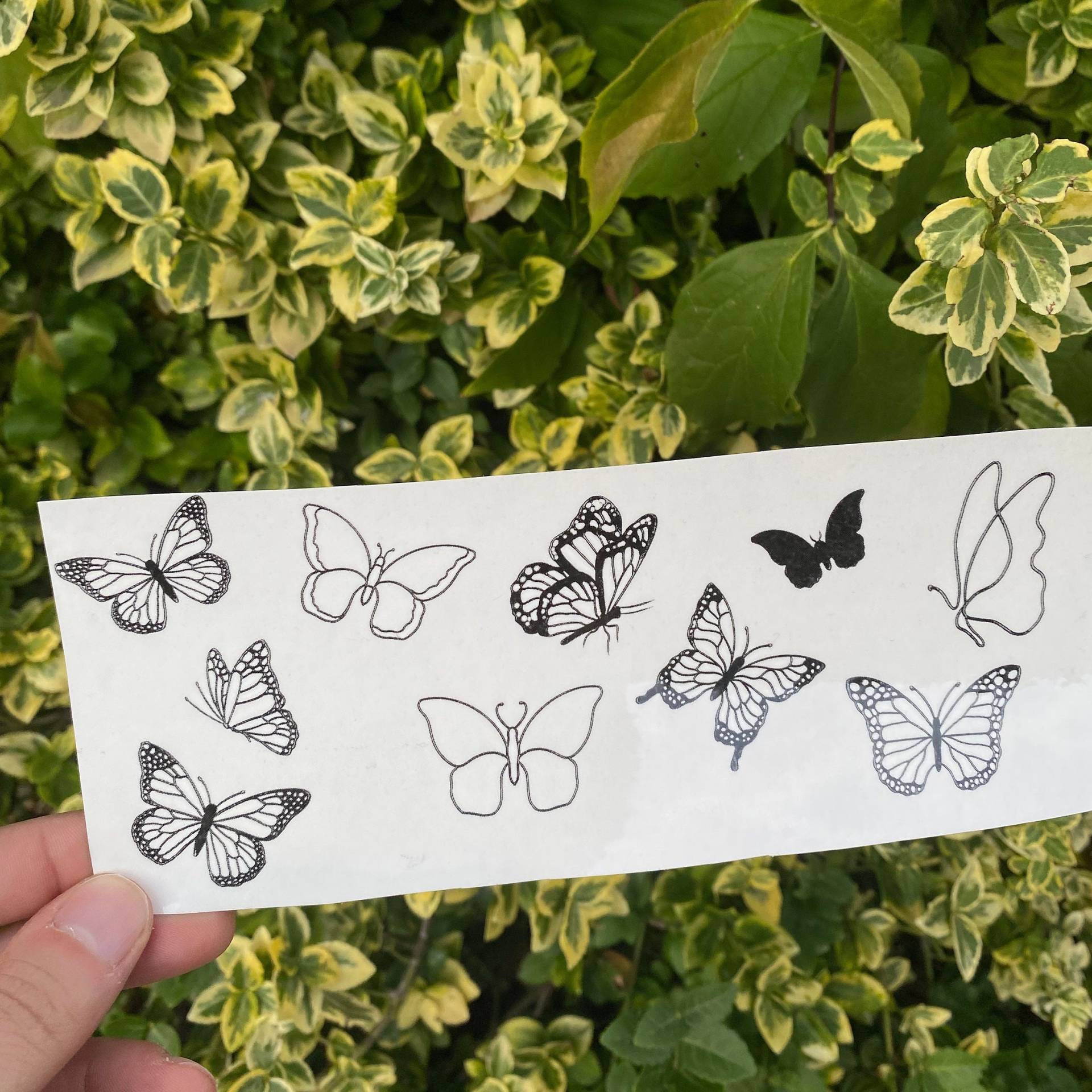Schmetterling Temporäres Tattoo/Kleiner Fake Schmetterling Temporäres Tattoo/Kleiner Fake von Etsy - TemporaryTattooInc