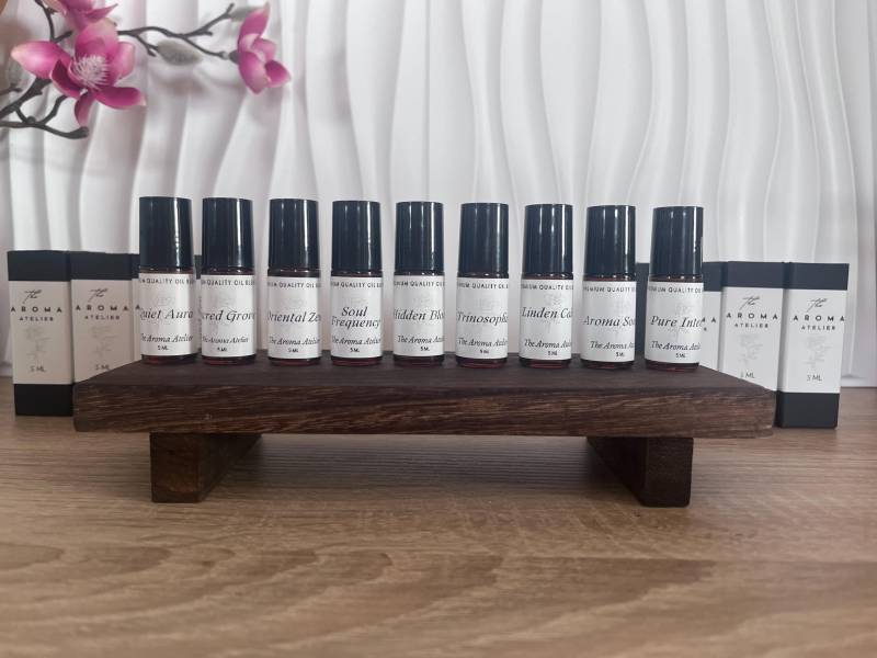 Natural Aromatherapy Perfumes Botanical Essential Oils Blends von Etsy - TheAromaAtelier