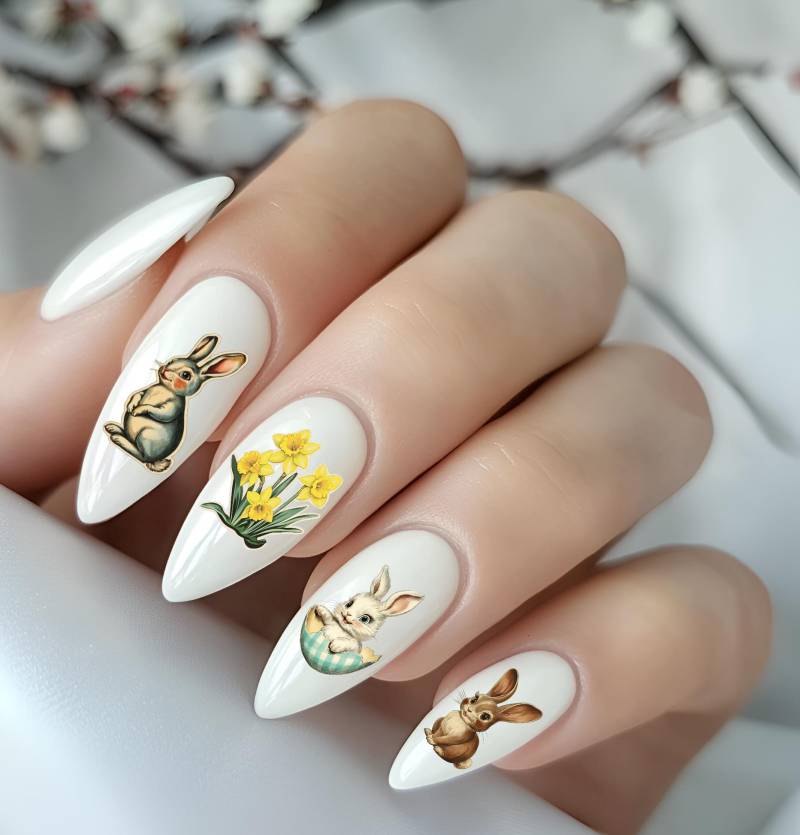 2D Retro Ostern Nagelsticker Frühling Abziehbild Nägel Wasserschiebefolie Nailart Stickers 2D Retro Ostern Nagelsticker Frühling Abziehbild Nägel Wasserschiebefolie Nailart Stickers von Etsy - TheArtofNaildesign