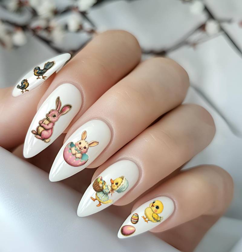 2D Retro Ostern Nagelsticker Frühling Abziehbild Nägel Wasserschiebefolie Nailart Stickers 2D Retro Ostern Nagelsticker Frühling Abziehbild Nägel Wasserschiebefolie Nailart Stickers von Etsy - TheArtofNaildesign