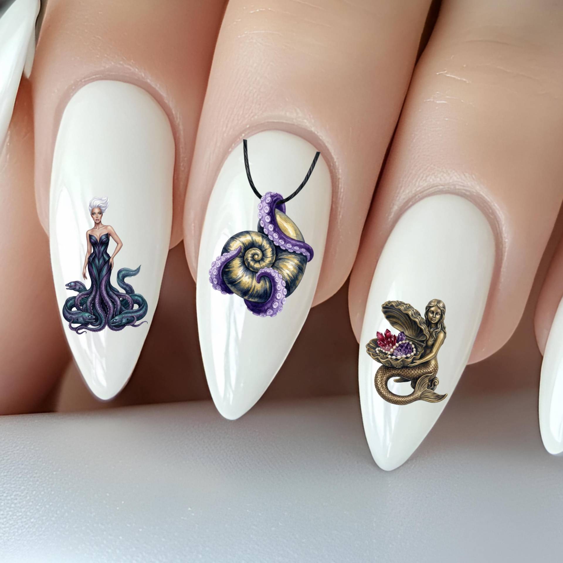 Gohtic Hexe Wasser Nagelsticker, Wasserschiebe Stickers Nägel, Dunkle , Meerjungfrau Seehexe, Fantasie Meerhexe Gohtic Hexe Wasser Nagelsticker, Wasserschiebe Stickers Nägel, Dunkle , Meerjungfrau Seehexe, Fantasie Meerhexe von Etsy - TheArtofNaildesign