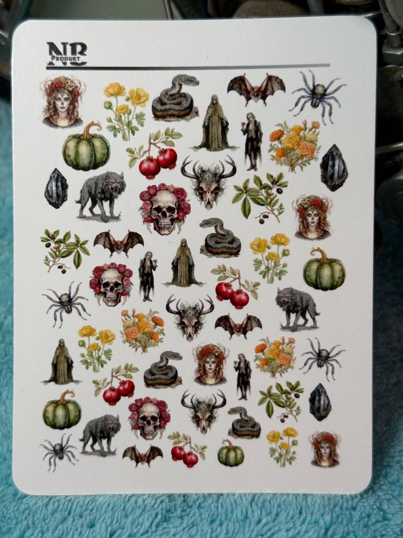 Hexerei Wasser Nagelsticker, Wasserschiebe Sticker Für Nägel, Nagel Stickers Maggie, Naturreligion von Etsy - TheArtofNaildesign