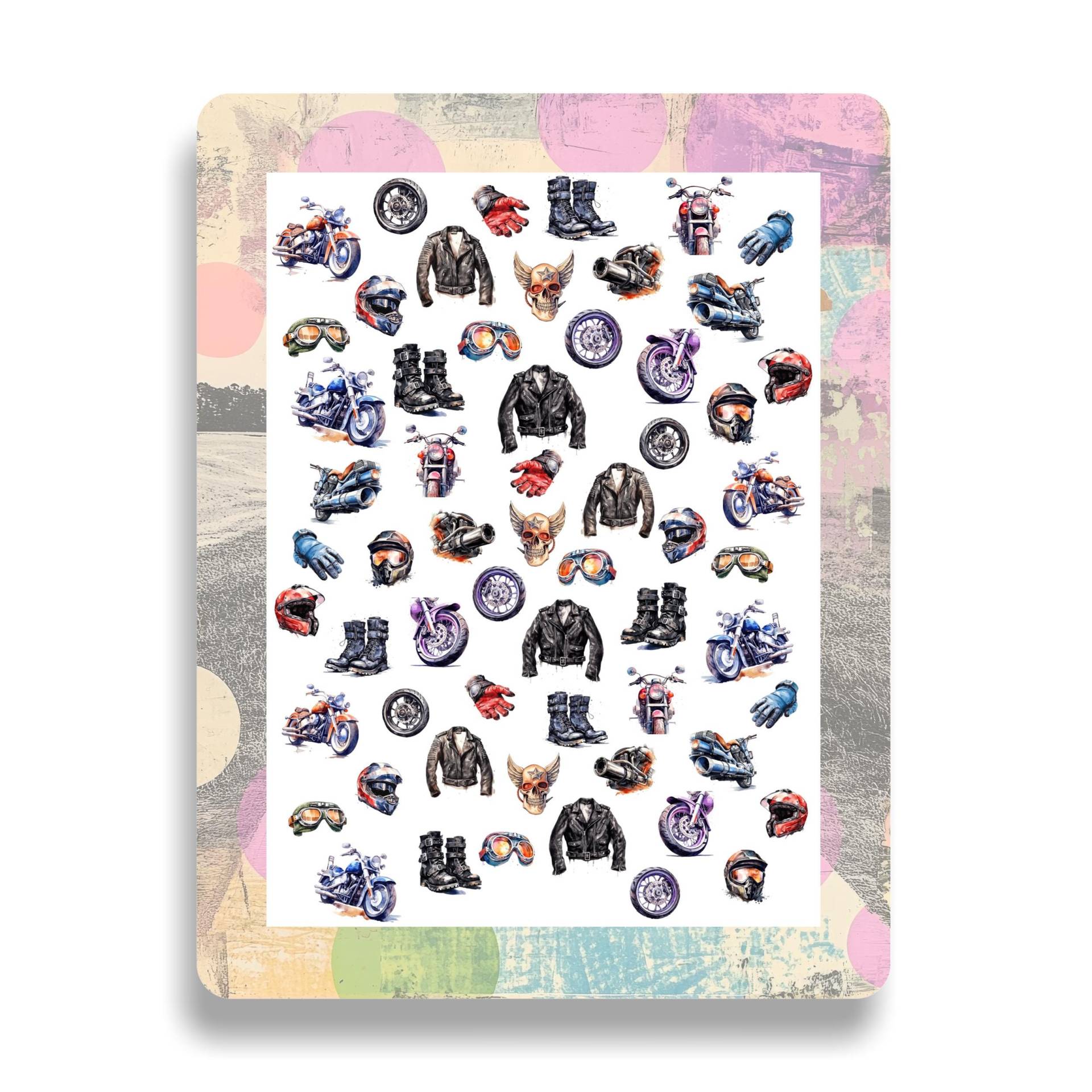 Nagel Aufkleber/Motorrad Motorradhelm, Motorrad-Stiefel Biker Stiefel Nail Art Nagel Aufkleber/Motorrad Motorradhelm, Motorrad-Stiefel Biker Stiefel Nail Art von Etsy - TheArtofNaildesign