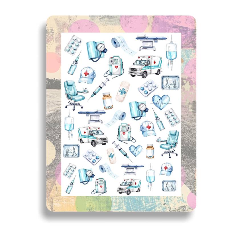 Nagel Aufkleber Weihnachten/Wassernagel Abziehbilder Krankenschwester Medizin Krankenhaus Aquarell Nailart Gesundheit Nagel Aufkleber Weihnachten/Wassernagel Abziehbilder Krankenschwester Medizin Krankenhaus Aquarell Nailart Gesundheit von Etsy - TheArtofNaildesign