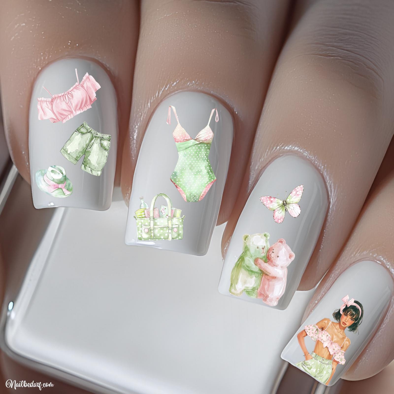 Sommer Urlaub Nagelsticker Strand Sonne Abziehbild Nägel Wasserschiebefolie Nailart Stickers Sommer Urlaub Nagelsticker Strand Sonne Abziehbild Nägel Wasserschiebefolie Nailart Stickers von Etsy - TheArtofNaildesign