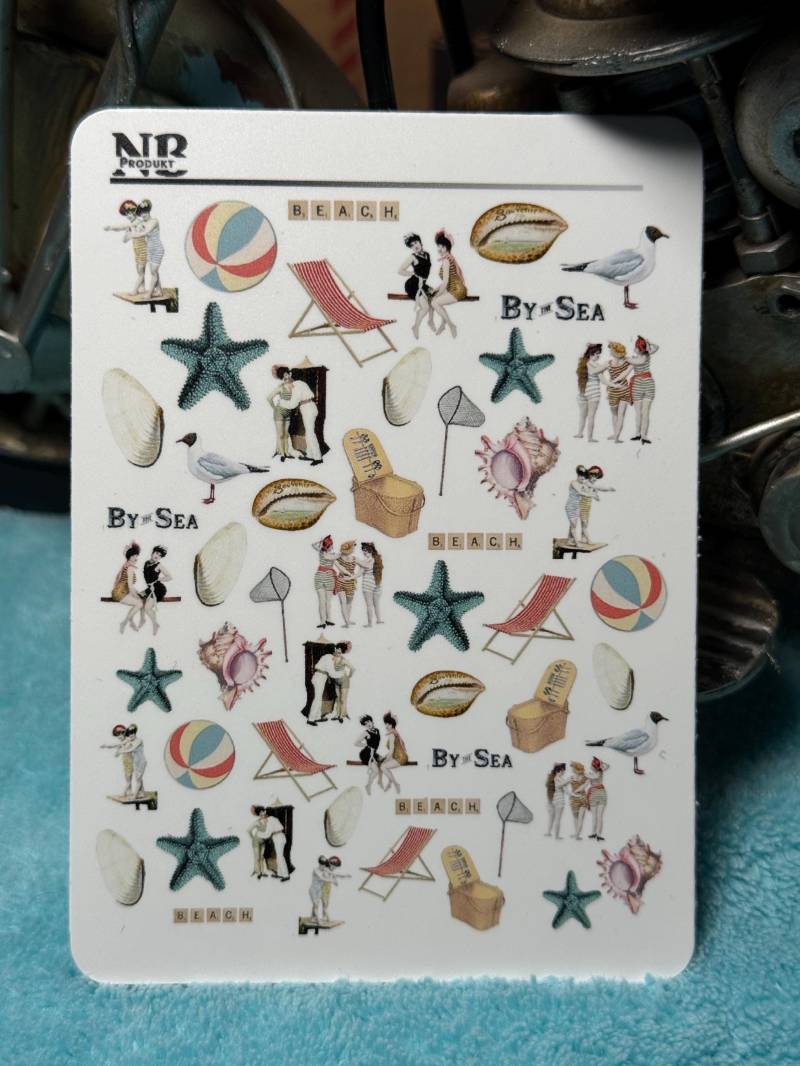 Vintage Wasser Nagelsticker Wasserschönheiten, Wasserschiebe Sticker Für Nägel, Nagel Stickers Strand, Meer, Sommer Vintage Wasser Nagelsticker Wasserschönheiten, Wasserschiebe Sticker Für Nägel, Nagel Stickers Strand, Meer, Sommer von Etsy - TheArtofNaildesign