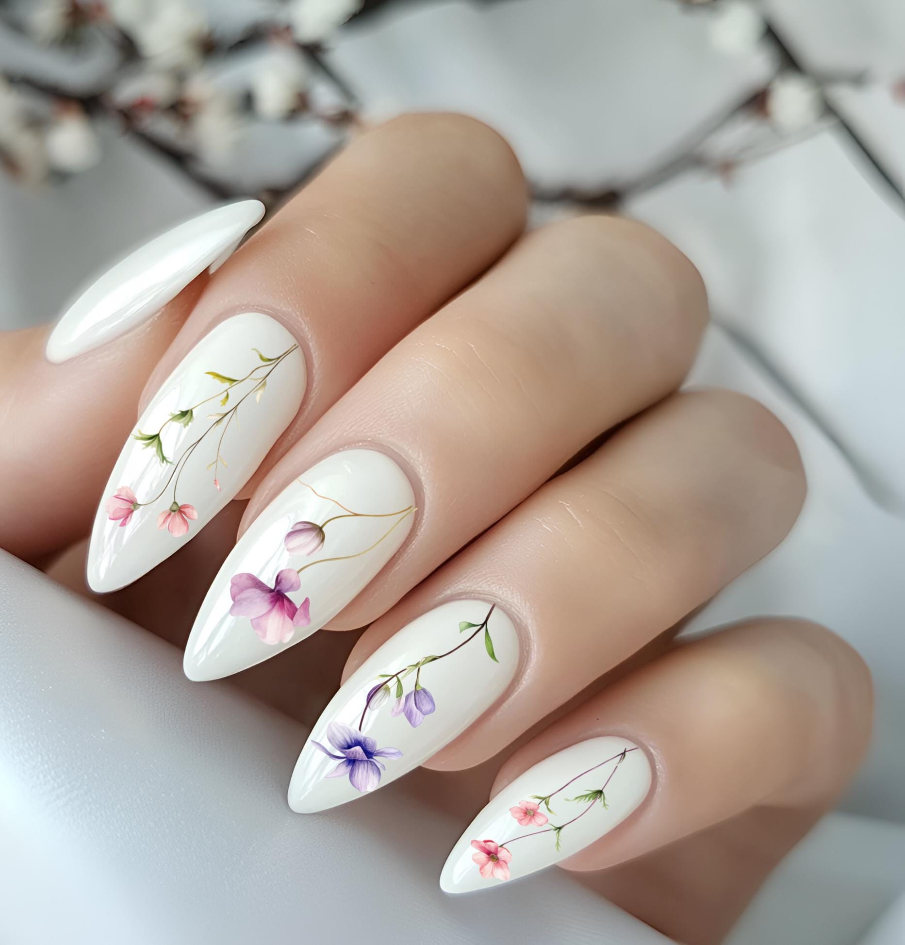 Wildblumen Nailart Nägel, Nagel Wasserschiebebilder Wiesenblumen, Waldblumen Nageldesign, Wildstauden W-1 Wildblumen Nailart Nägel, Nagel Wasserschiebebilder Wiesenblumen, Waldblumen Nageldesign, Wildstauden W-1 von Etsy - TheArtofNaildesign