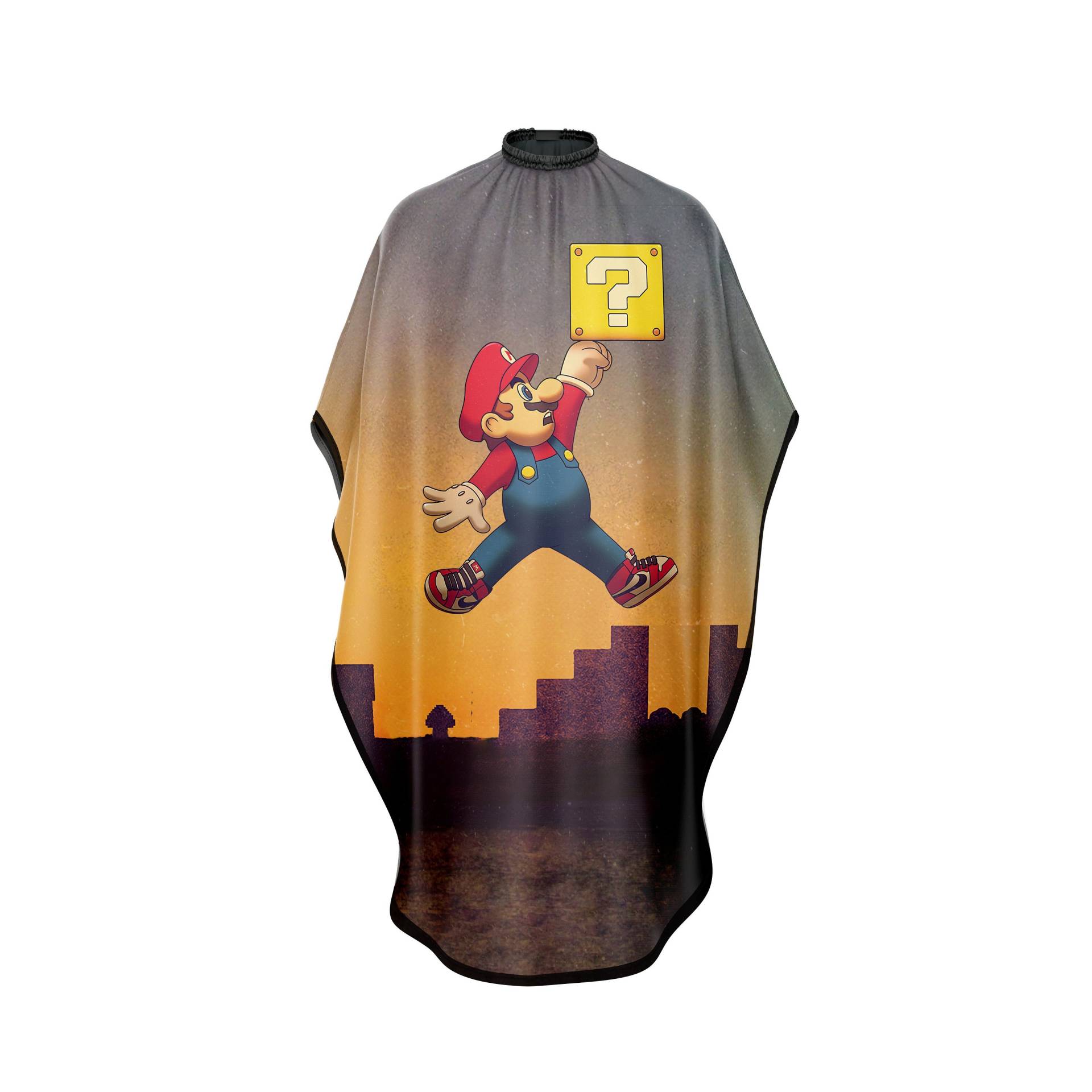 Mario Bros Jordan Barbier Umhang Mario Bros Jordan Barbier Umhang von Etsy - TheBarberCornerShop