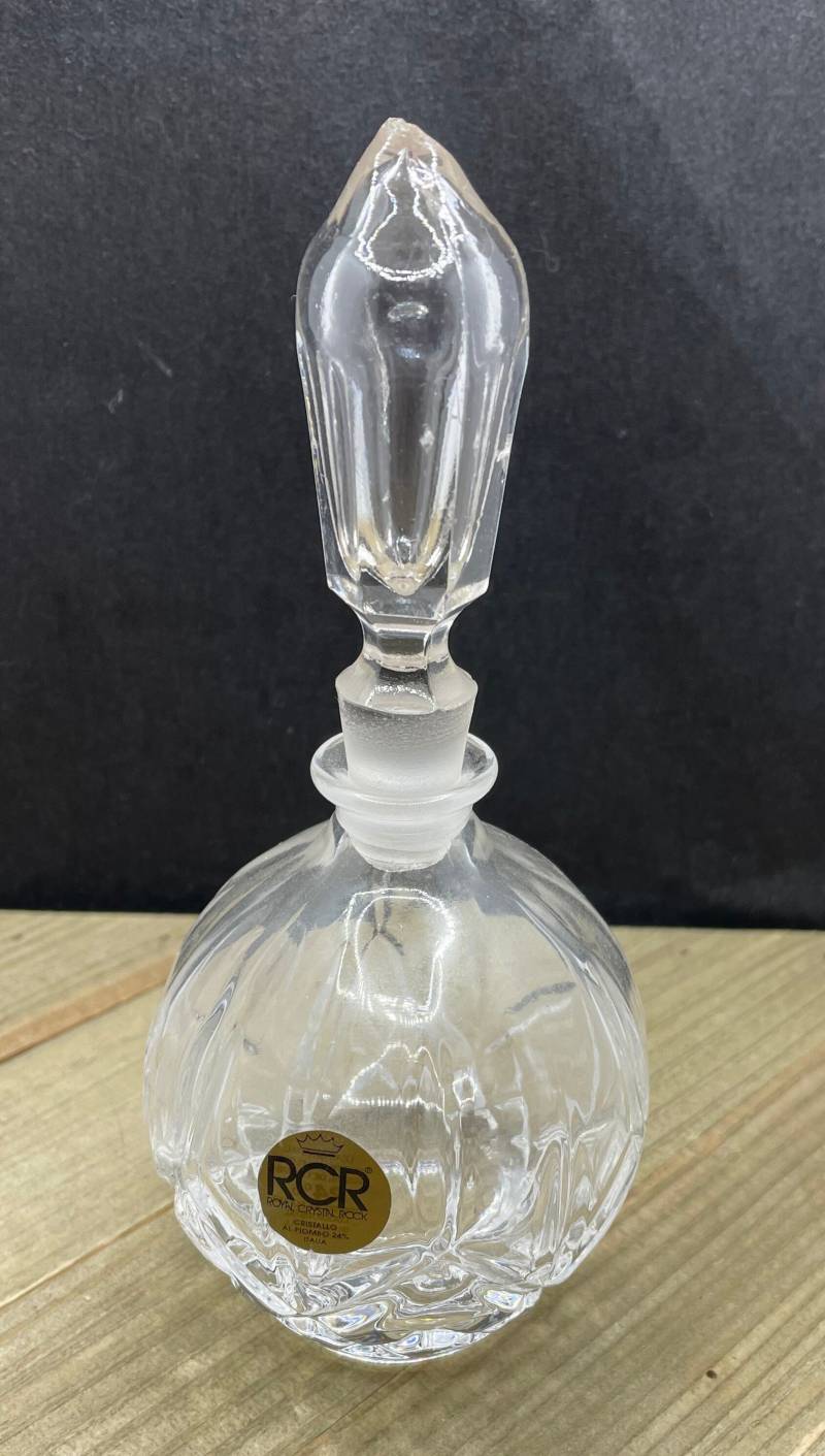 Royal Crystal Rock Parfum Flasche Mit Stopper-Italien von Etsy - TheDesertWren