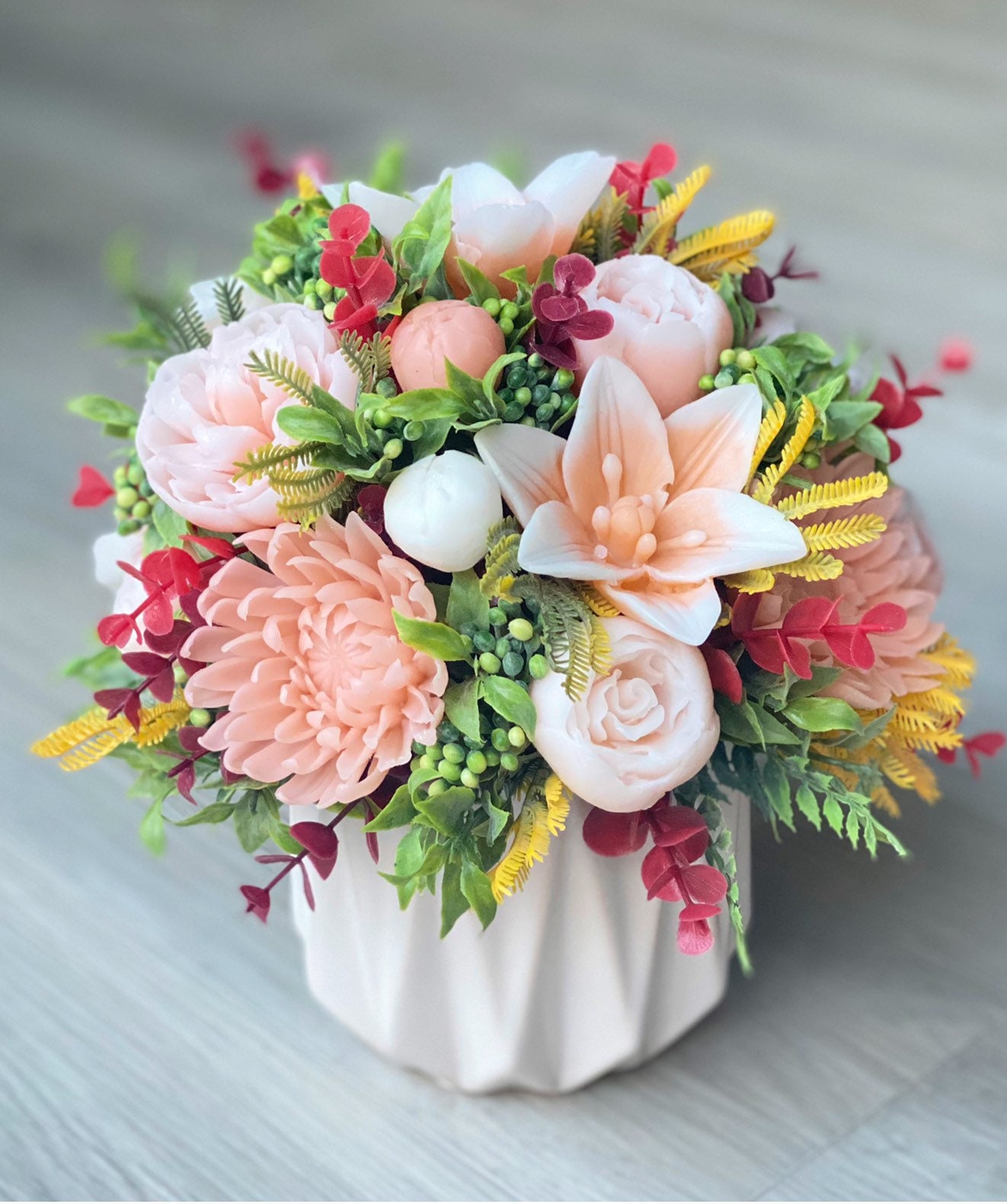 Blumenstrauß Seife, Erntedankgeschenk, Pfingstrosen Geburtstagsgeschenk Für Ihre Mutter, Geburtstagsgeschenk, Handgemachte Decorsive Seife Blumenstrauß Seife, Erntedankgeschenk, Pfingstrosen Geburtstagsgeschenk Für Ihre Mutter, Geburtstagsgeschenk, Handgemachte Decorsive Seife von Etsy - TheDivaSoap