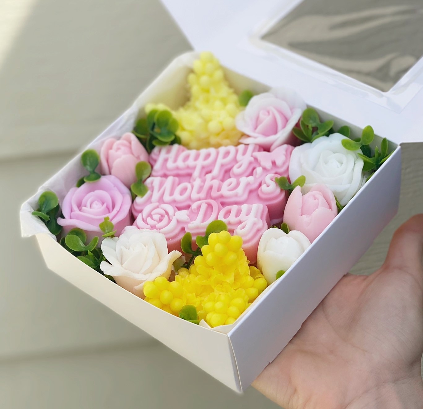 Muttertagsseife, Muttertagsgeschenk, Blumenseife, Rosenseife Geschenkbox, Rosenseife, Geschenk Für Mama, Neues Mama von Etsy - TheDivaSoap