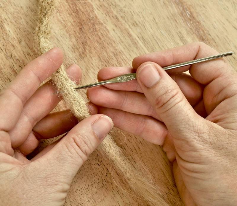 Edelstahl 3 Stück 0.6mm Häkelnadeln, Kleine Häkelnadel Perfekt Für Die Herstellung Und Pflege Von Dreadlocks von Etsy - TheDreadShop