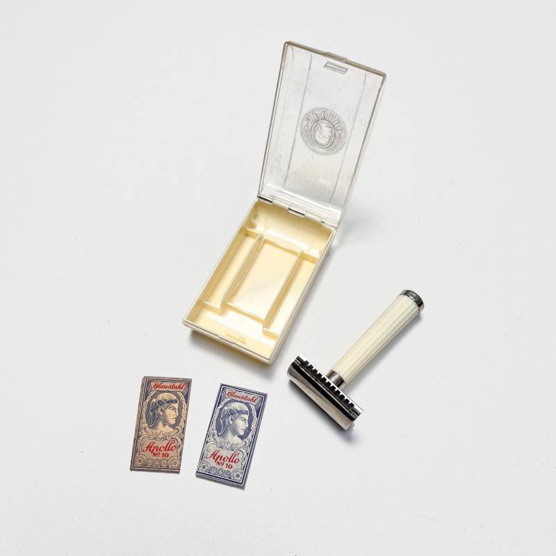 60Er Jahre Rasierer Apollo, Vintage Nassrasierer Unbenutzt in Box, Rasierhobel von Etsy - TheDustyDecades