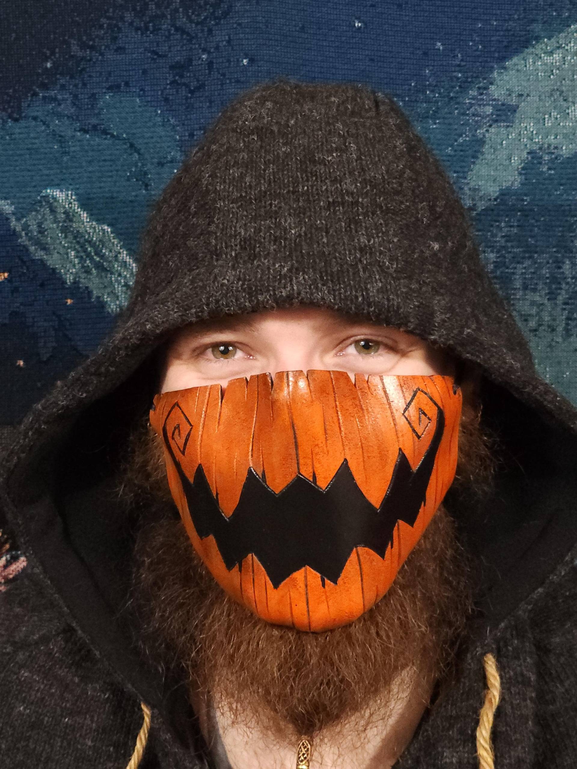 Jack O Lantern Mund Maske Jack O Lantern Mund Maske von Etsy - TheFallenCrown