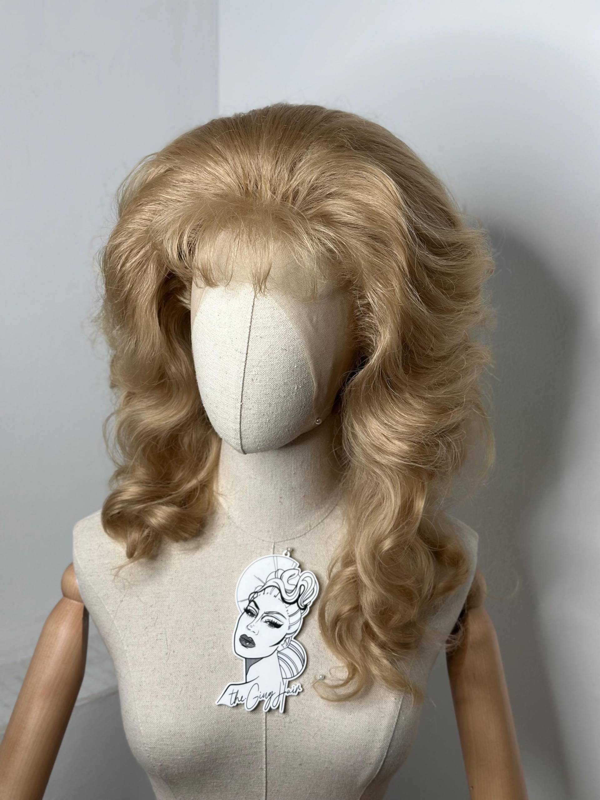 Classy 70S Wig Cool Blond von Etsy - TheGingHair
