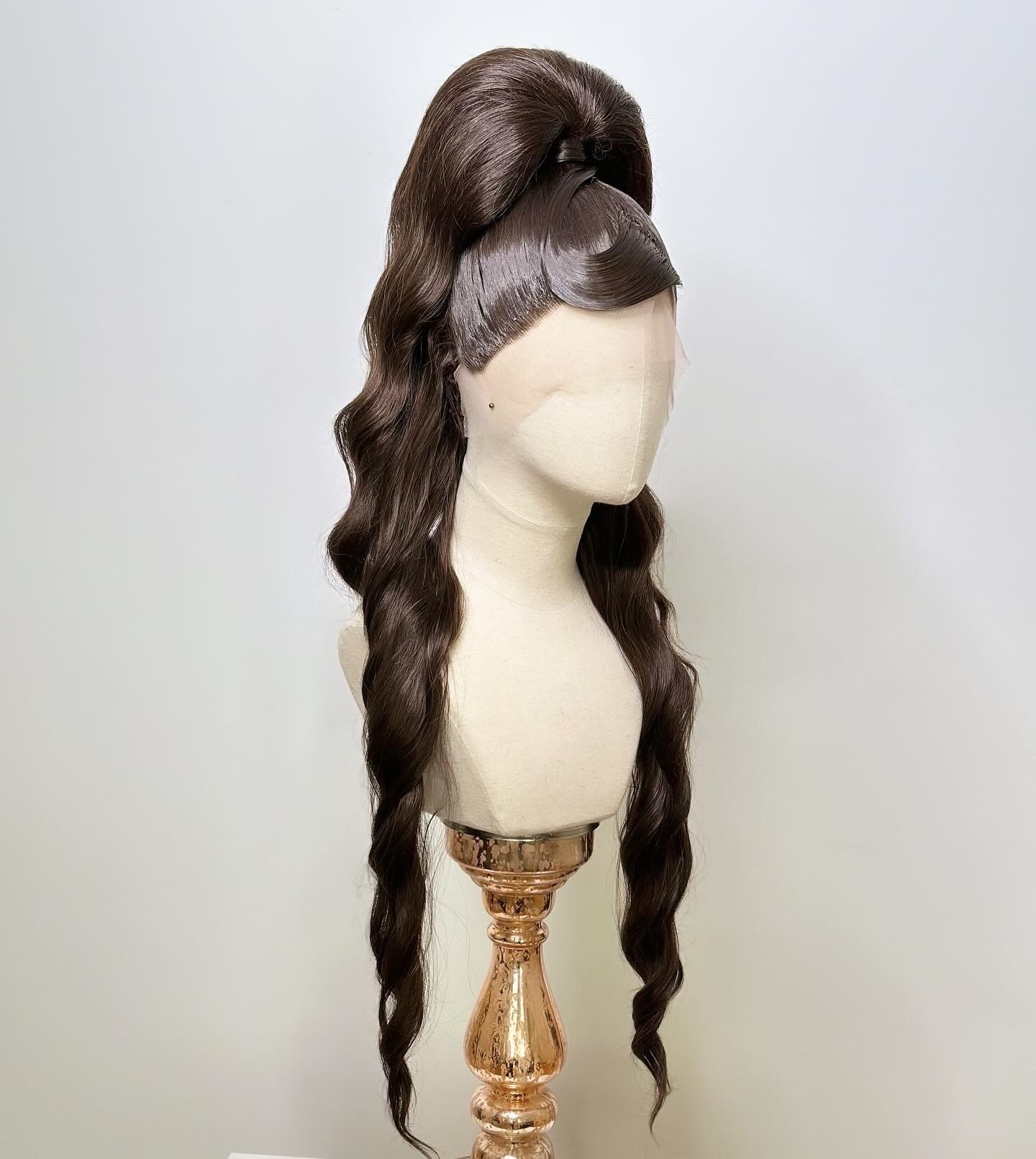 Classy Sleek Half Up Ponytail Wig Brown Classy Sleek Half Up Ponytail Wig Brown von Etsy - TheGingHair