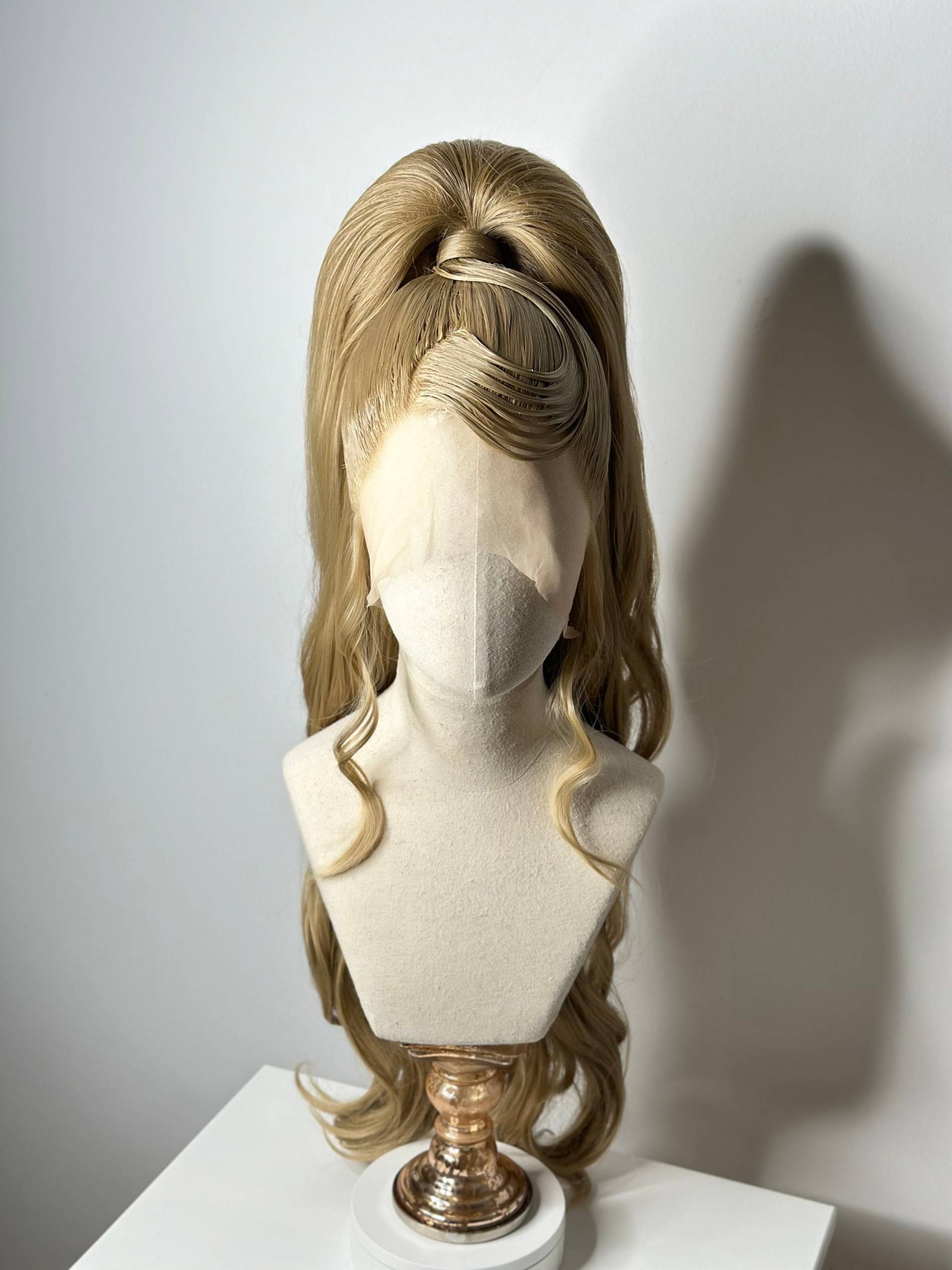 Classy Sleek Half Up Ponytail Wig Cool Blond Classy Sleek Half Up Ponytail Wig Cool Blond von Etsy - TheGingHair