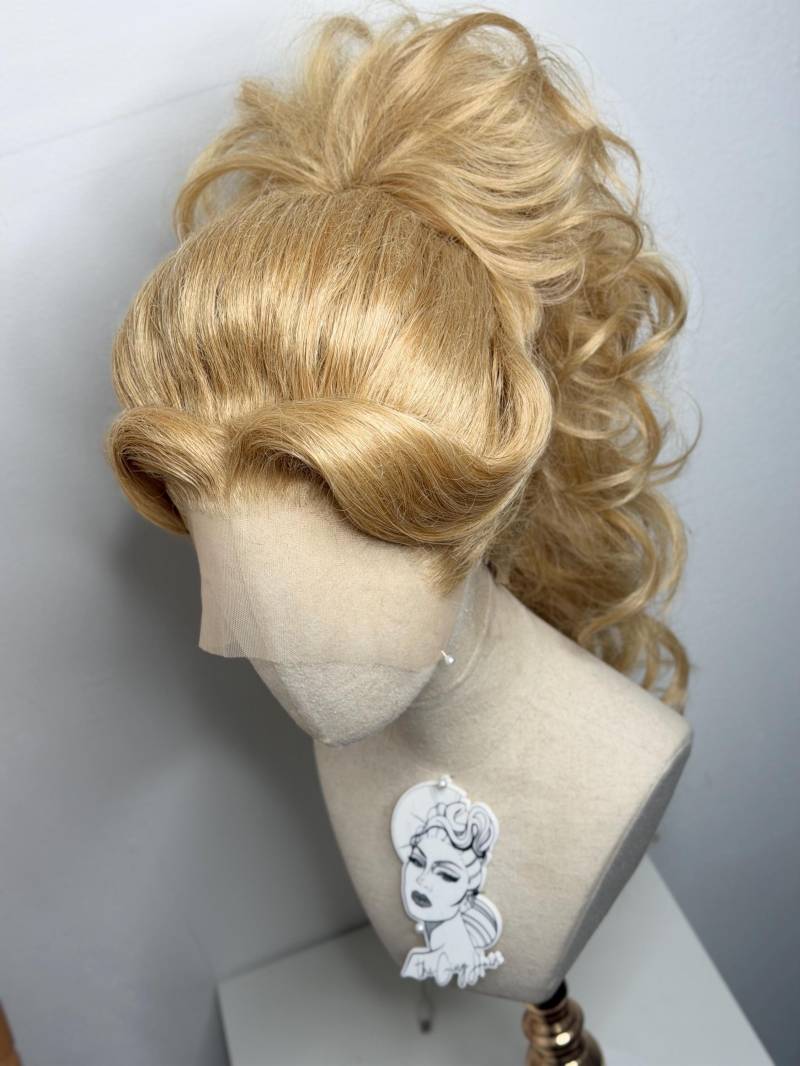 Half Updo Natural Gold Blonde von Etsy - TheGingHair