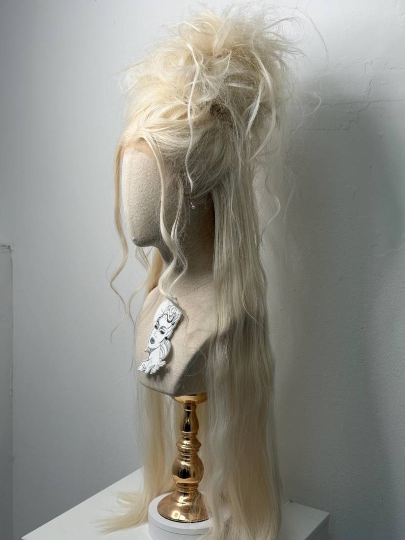 Half Updo Platin von Etsy - TheGingHair