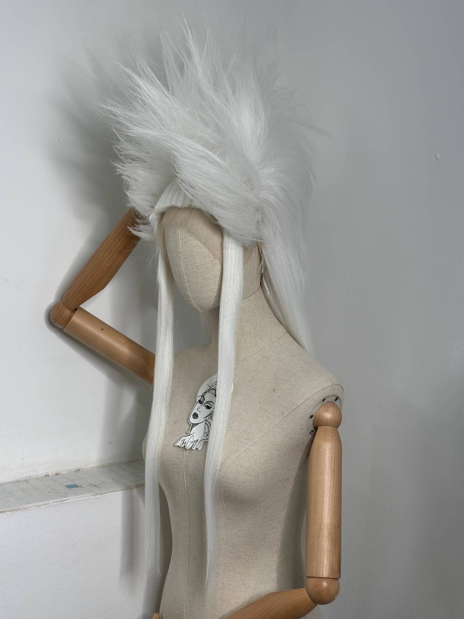 Rockstar Mullet White von Etsy - TheGingHair