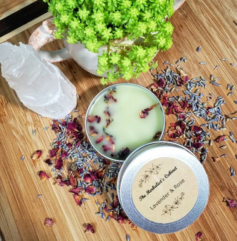 Lavendel Und Rosensalbe Lavendel Und Rosensalbe von Etsy - TheHerbalistsCabinet