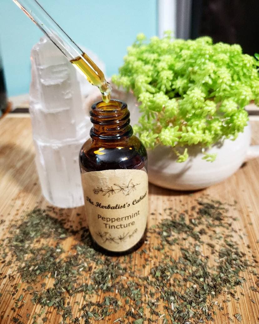 Pfefferminze Tinktur Pfefferminze Tinktur von Etsy - TheHerbalistsCabinet
