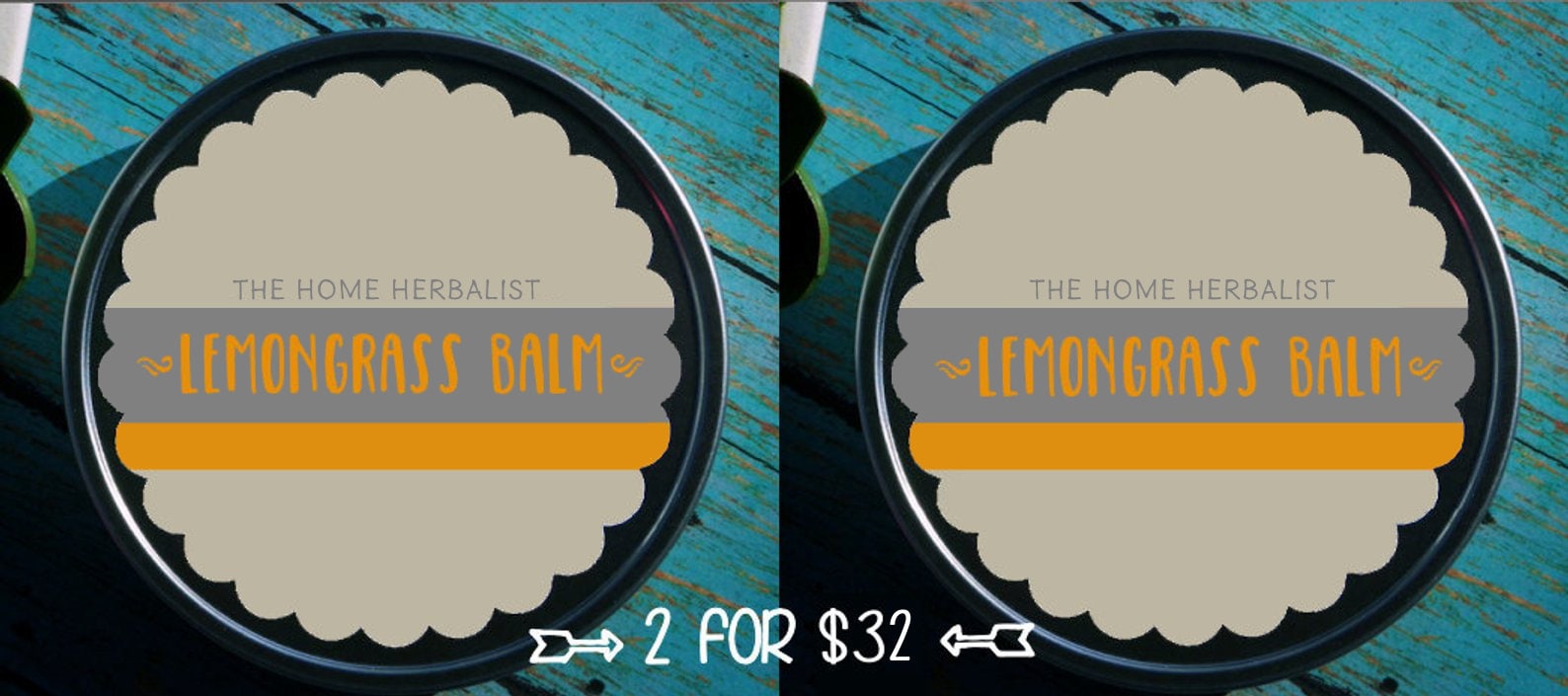 Lemongrass Balm // Zwei 8Oz Balsame von Etsy - TheHomeHerbalist