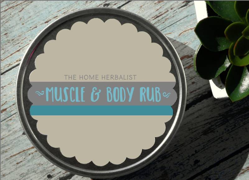 Muskel & Körperöler // 8Oz von Etsy - TheHomeHerbalist