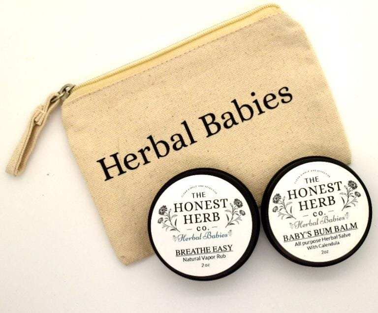 Baby Essentials Geschenkset, Neues Babygeschenk, Babypartygeschenk, Natürlicher Windelbalsam von Etsy - TheHonestHerbCo