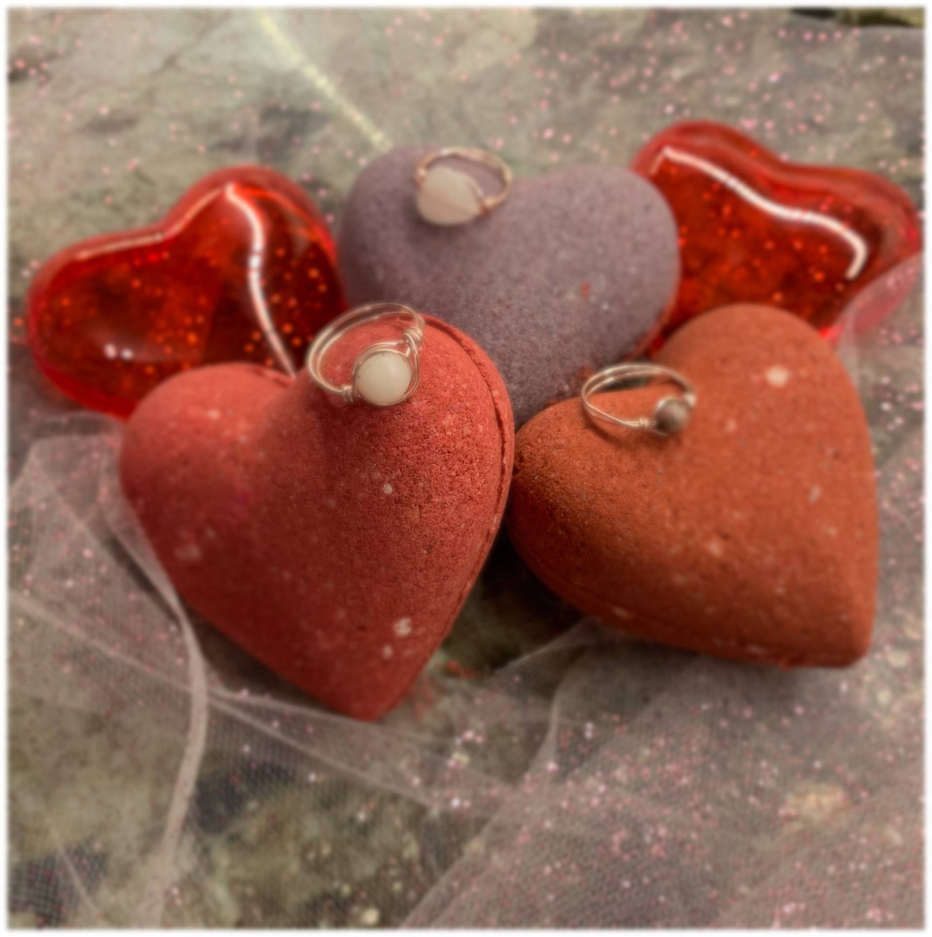 Valentinstagsring Badebombe Valentinstagsring Badebombe von Etsy - TheKernFarm