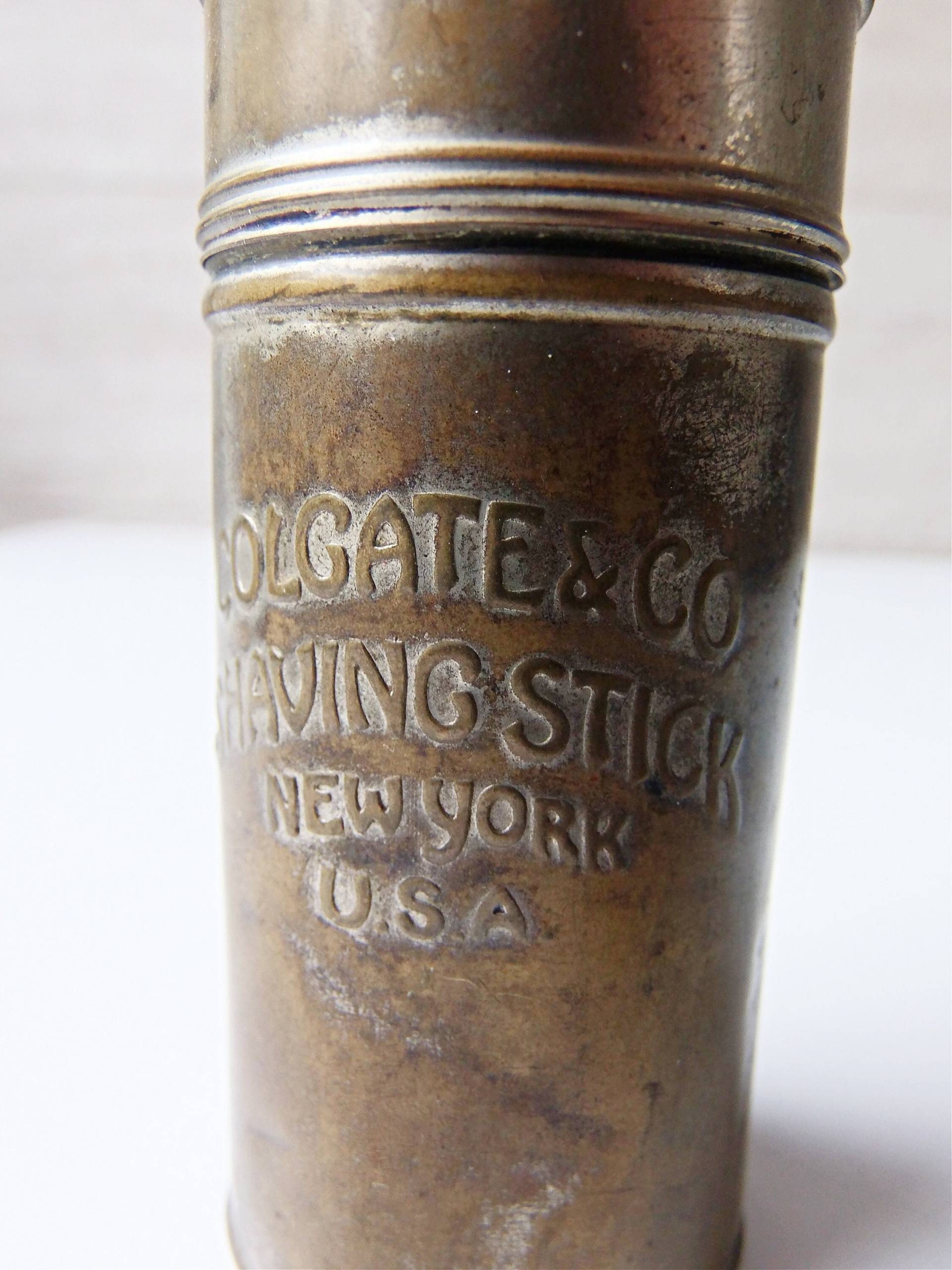 Antiker Colgate & Co Rasierstab Behälter Antiker Colgate & Co Rasierstab Behälter von Etsy - TheLostHomeland