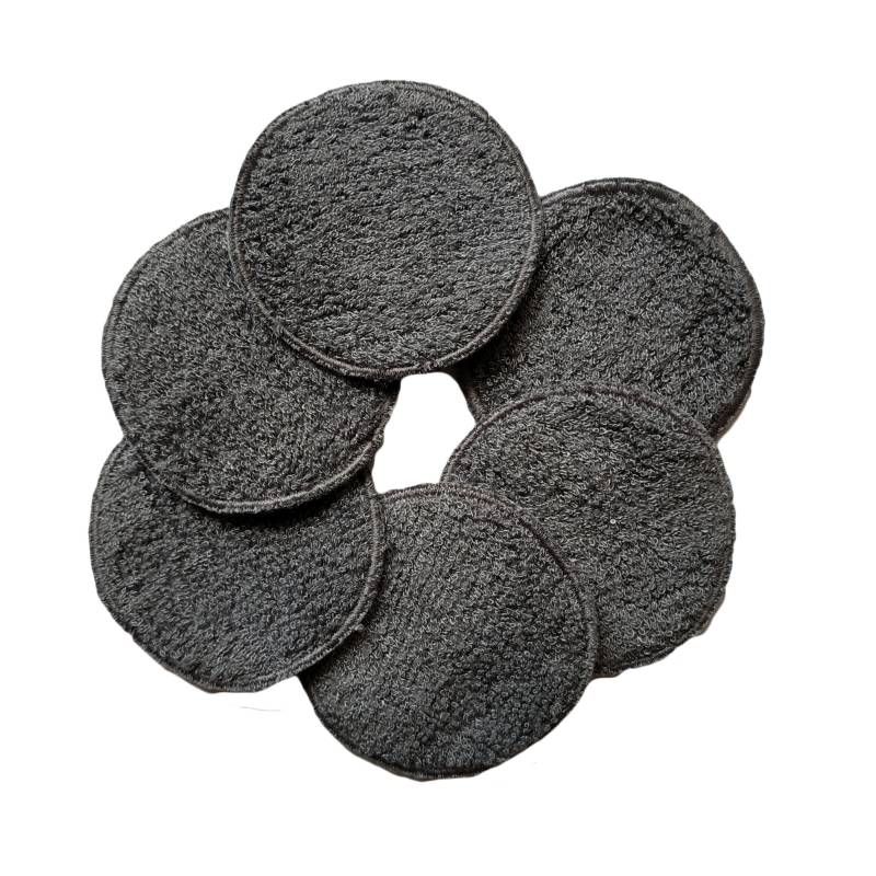 6x Wiederverwendbare Make Up Entferner Pads, Frottee Bambus Baumwolle, Waschbar, Für Alle Hauttypen 6, 5cm, Wiederverwendbare Gesichtspads von Etsy - TheMissCatShop