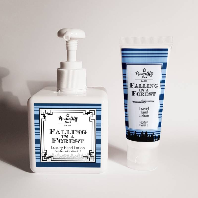 Vorbestellung | 7. Juli - Luxus Lieber Evan Hansen Inspirierte "Falling in A Forest" Hand Lotion | Musiktheater Handcreme Geschenke von Etsy - TheMusicalityStore1