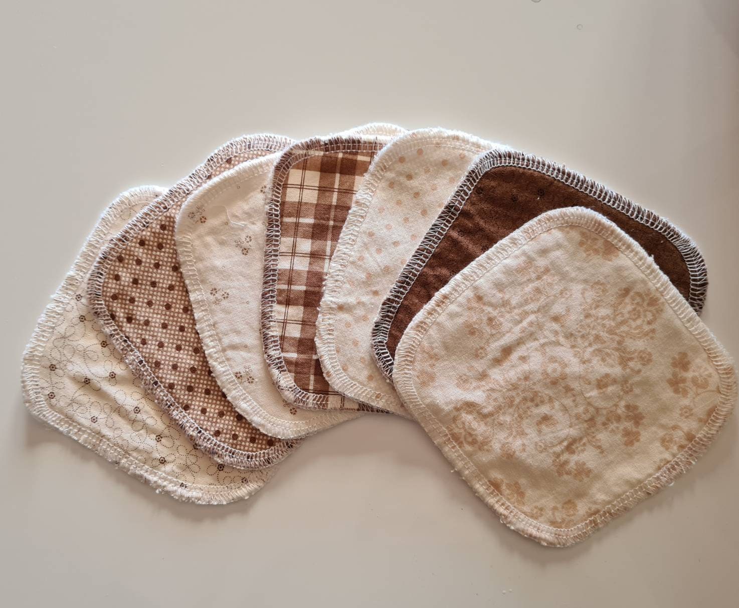 Make-Up-Entferner - Wiederverwendbare Gesichtstücher Baby-Feuchttücher 4, 5 "Baumwoll-Flanell-Reinigungstücher" Make-Up-Entferner - Wiederverwendbare Gesichtstücher Baby-Feuchttücher 4, 5 "Baumwoll-Flanell-Reinigungstücher" von Etsy - TheMysteryStitchShop