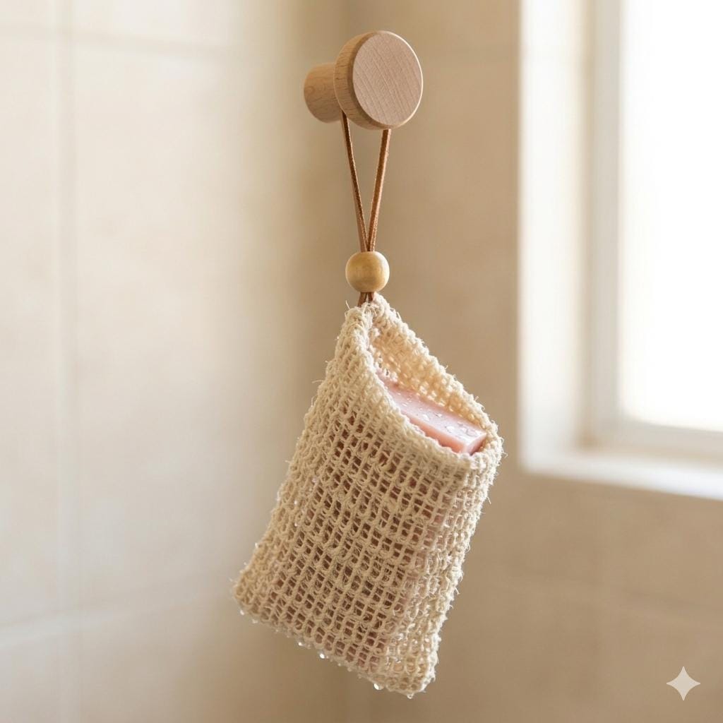 Umweltfreundlicher Seifenbeutel Aus Jute - Biologisch Abbaubarer & Peeling-Duschzubehör Umweltfreundlicher Seifenbeutel Aus Jute - Biologisch Abbaubarer & Peeling-Duschzubehör von Etsy - TheNaturallway