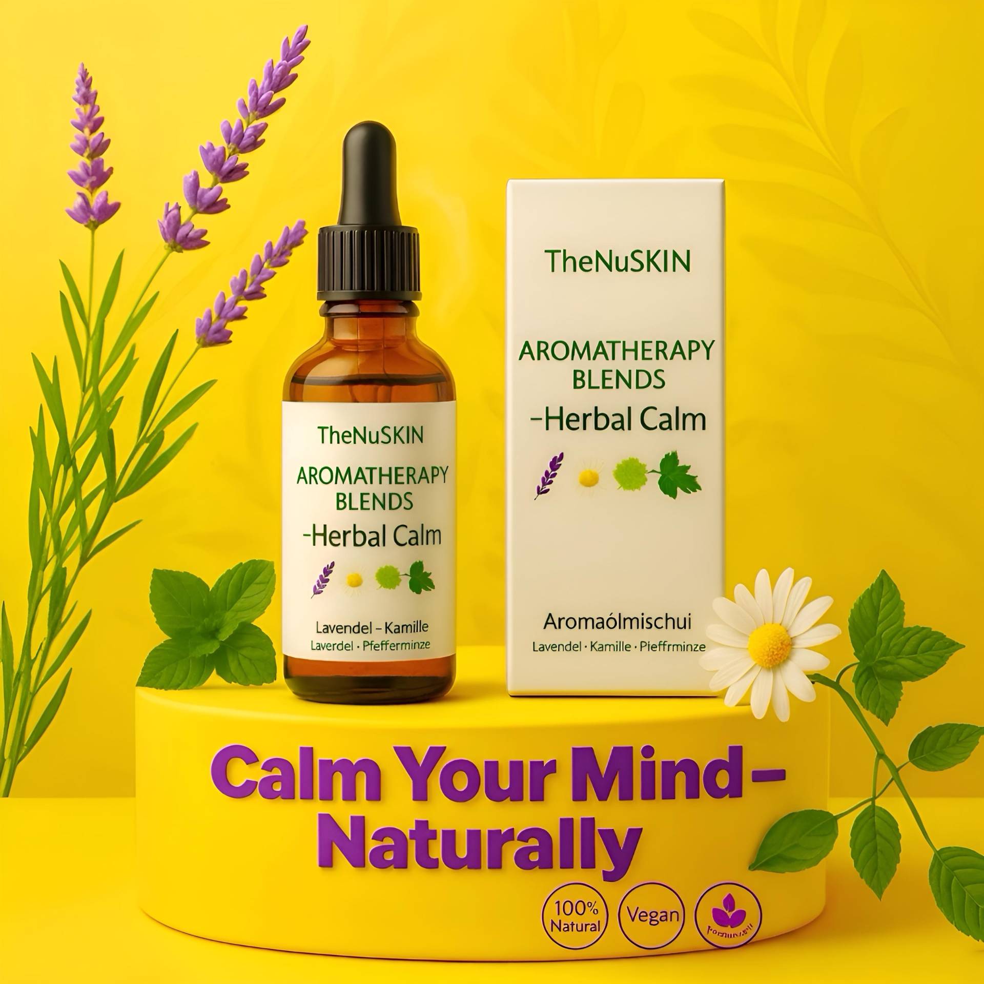 Herbal Calm Essential Oil | Aromatherapy Blend For Diffuser, Aroma Steamer & Room Sprays Natural Scent Mix Herbal Calm Essential Oil | Aromatherapy Blend For Diffuser, Aroma Steamer & Room Sprays Natural Scent Mix von Etsy - TheNuLife