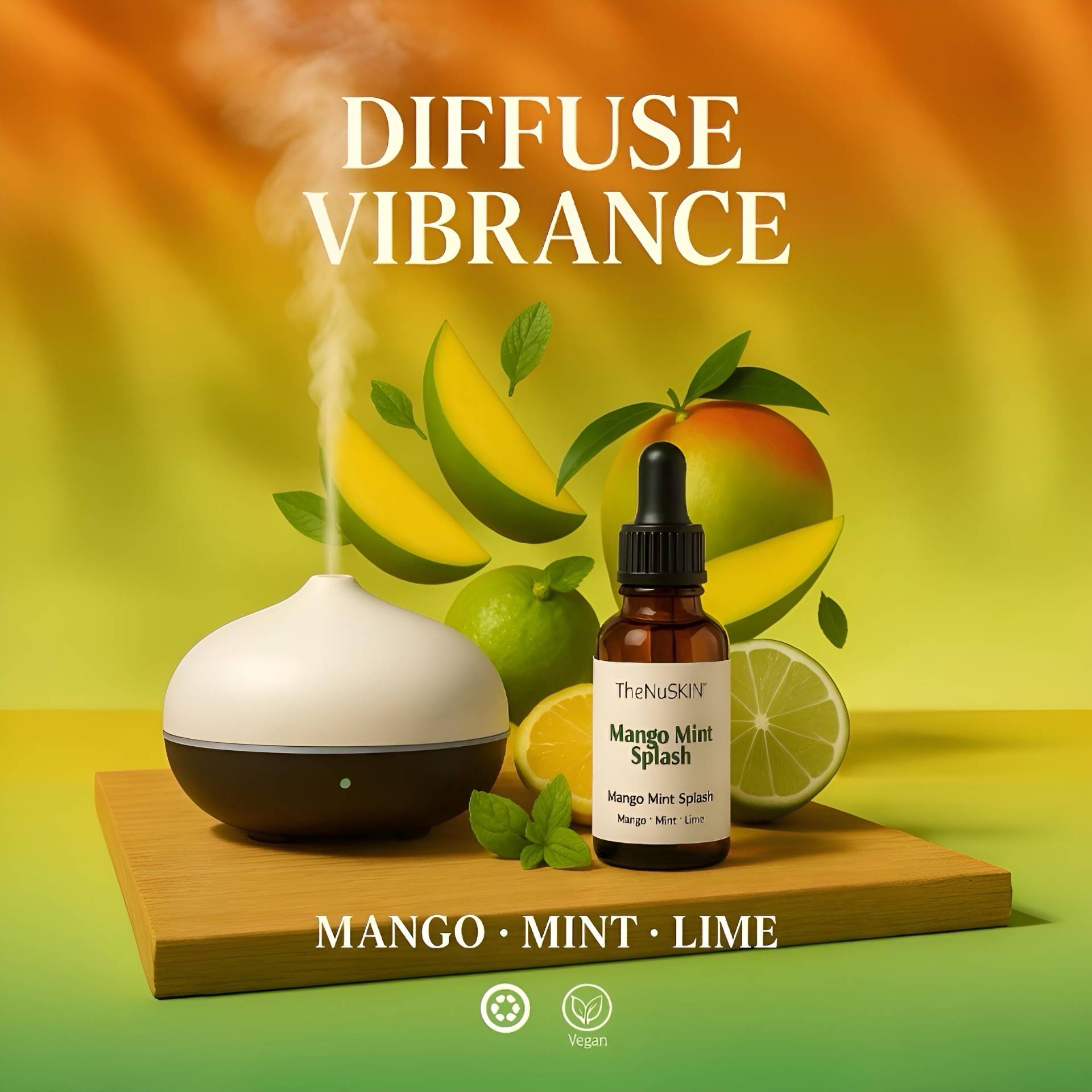 Mango Mint Splash - Tropical Aromatherapy Oil Blend | Lime Diffuser Fresh Vegan Exotic Home Fragrance 30Ml Mango Mint Splash - Tropical Aromatherapy Oil Blend | Lime Diffuser Fresh Vegan Exotic Home Fragrance 30Ml von Etsy - TheNuLife