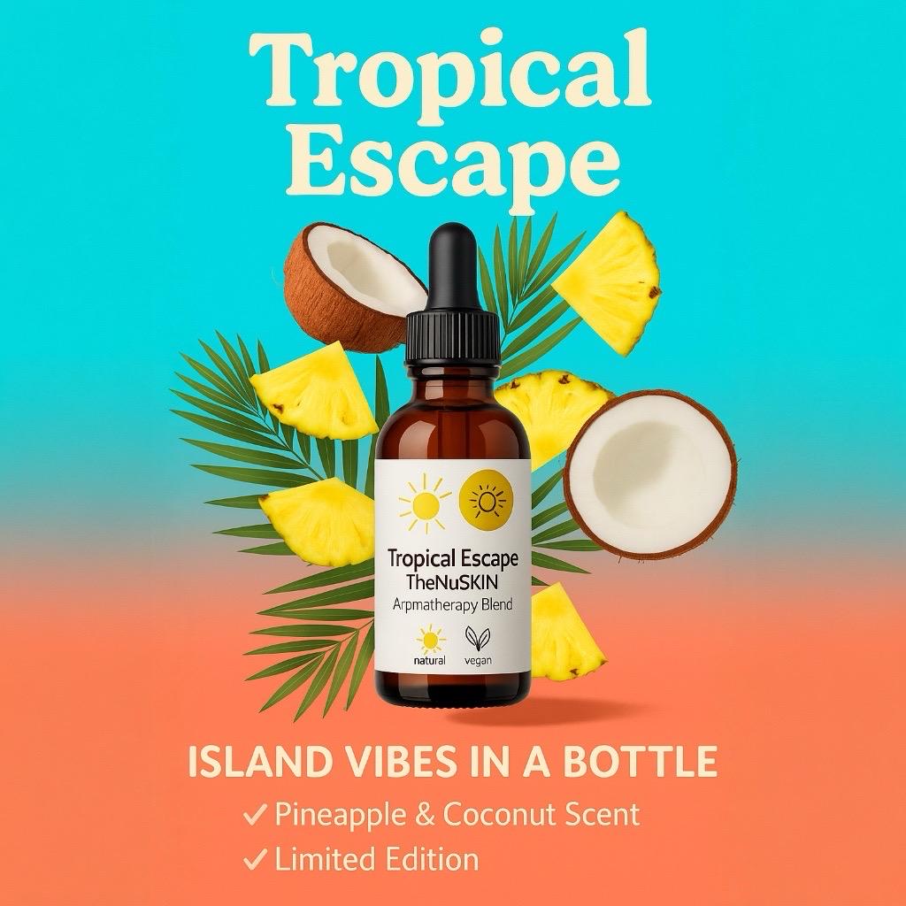 Tropical Escape - Summer Edition | Aromatherapy Blend For Diffuser & Room Fragrance Vegan Essential Oil Mix Thenuskin Tropical Escape - Summer Edition | Aromatherapy Blend For Diffuser & Room Fragrance Vegan Essential Oil Mix Thenuskin von Etsy - TheNuLife