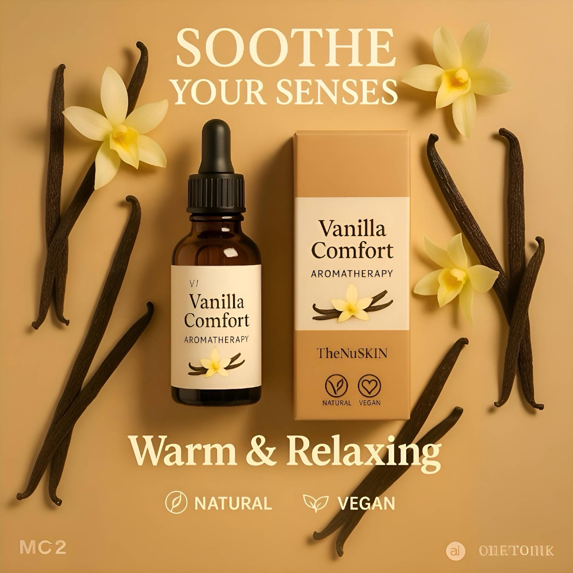Vanilla Comfort - Cozy Aromatherapy Essential Oil Blend | Warm Diffuser Vegan Natural Home Fragrance Vanilla Comfort - Cozy Aromatherapy Essential Oil Blend | Warm Diffuser Vegan Natural Home Fragrance von Etsy - TheNuLife