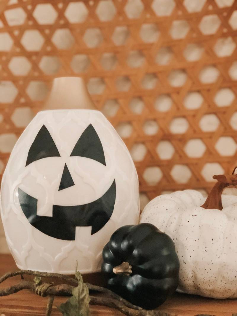 Wüstennebel Diffusor Kürbis Gesicht 2 ~ Jack-O-Laterne Vinyl Aufkleber von Etsy - TheOilyGathering